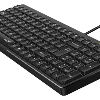 Teclado Genius Luxemate 120 Usb Cable 1.5m Negro Inglés Us