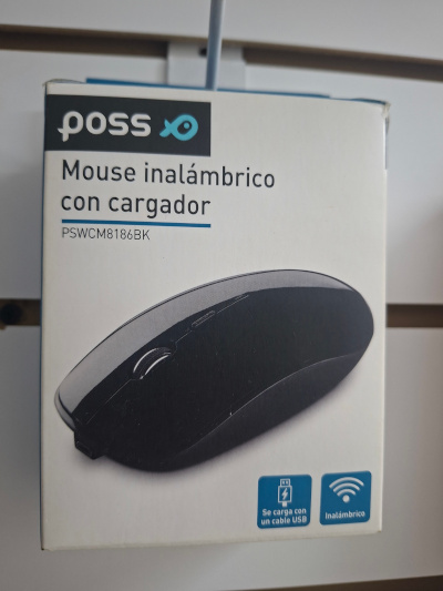 Mouse inalámbrico carga usb