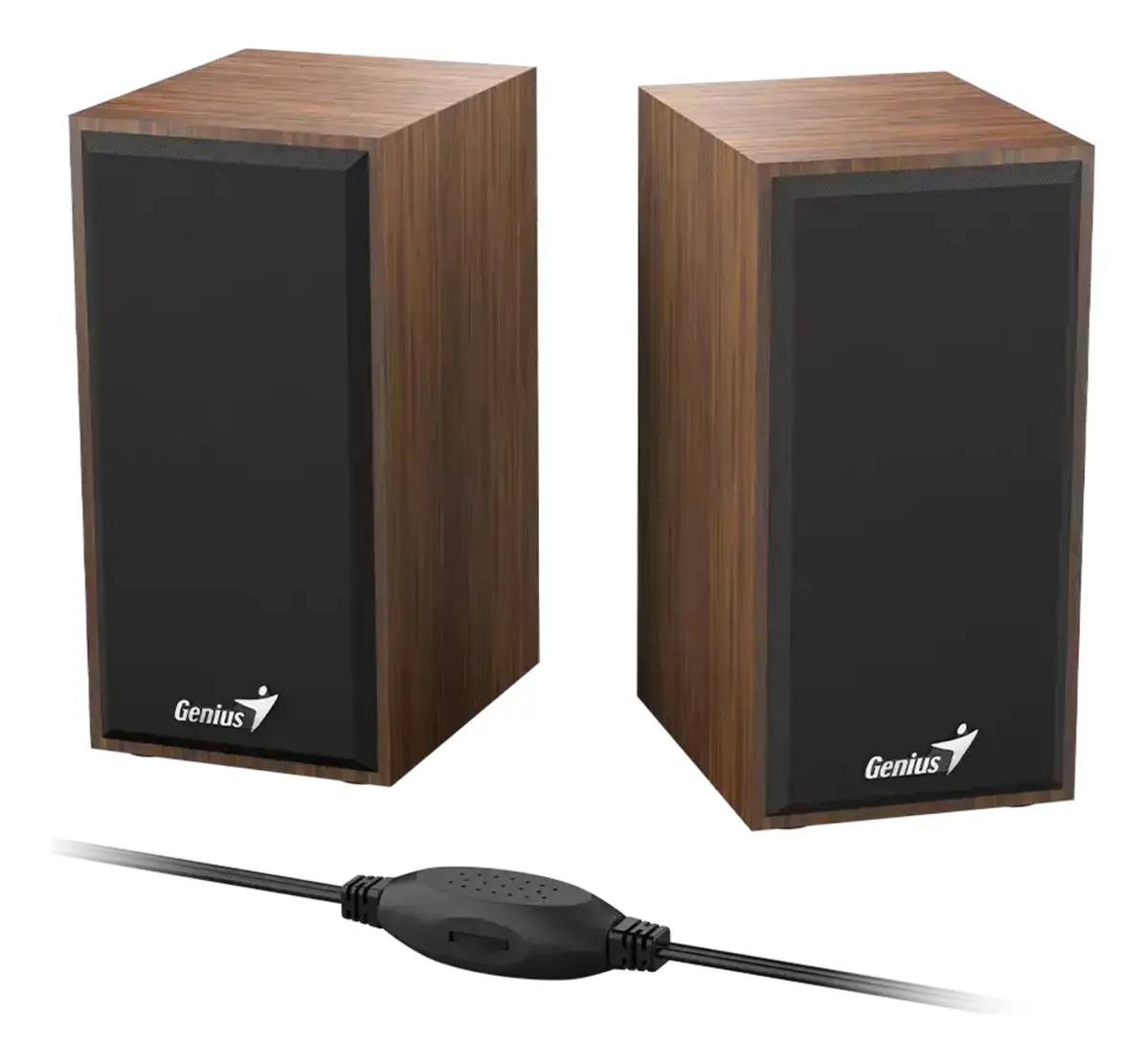 Parlante para pc Genius Sp-hf180 6 W USB Madera - Imagen 2